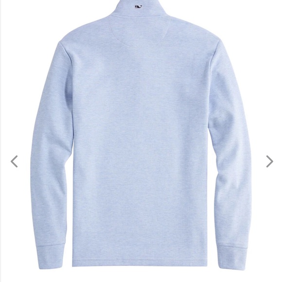 Vineyard Vines Men's White Cap/Marlin Blank Saltwater Quarter Zip Men’s L NWT - Picture 2 of 7